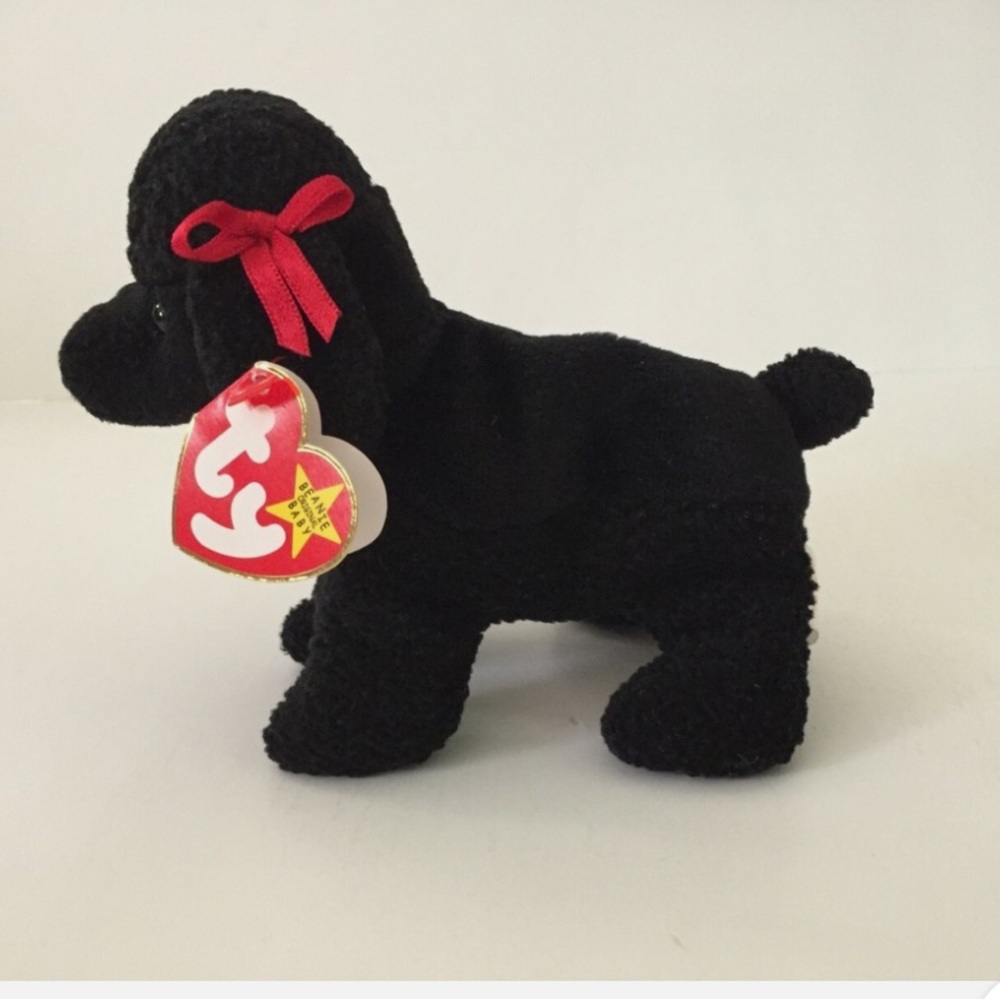 TY Beanie Baby Gigi the Poodle was born with Errors in 1997. See desc. pictures! - Picture 2 of 6